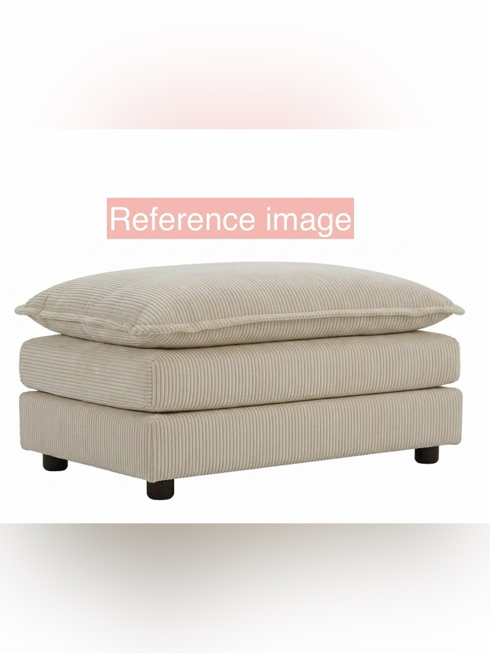OB-Ottoman Footrest
Stool - Beige